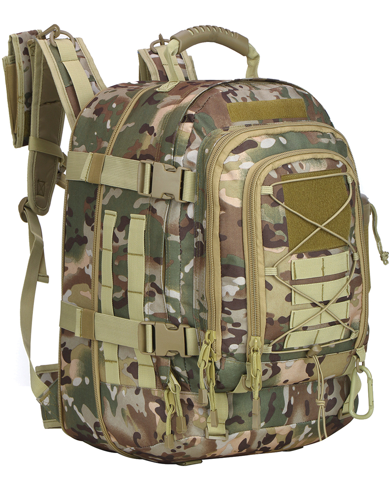 ODM & OEM Larger capacity Waterproof Tactical Waterproof Trekking Fishing Hunting Bag Military 60l Backpack Backpack