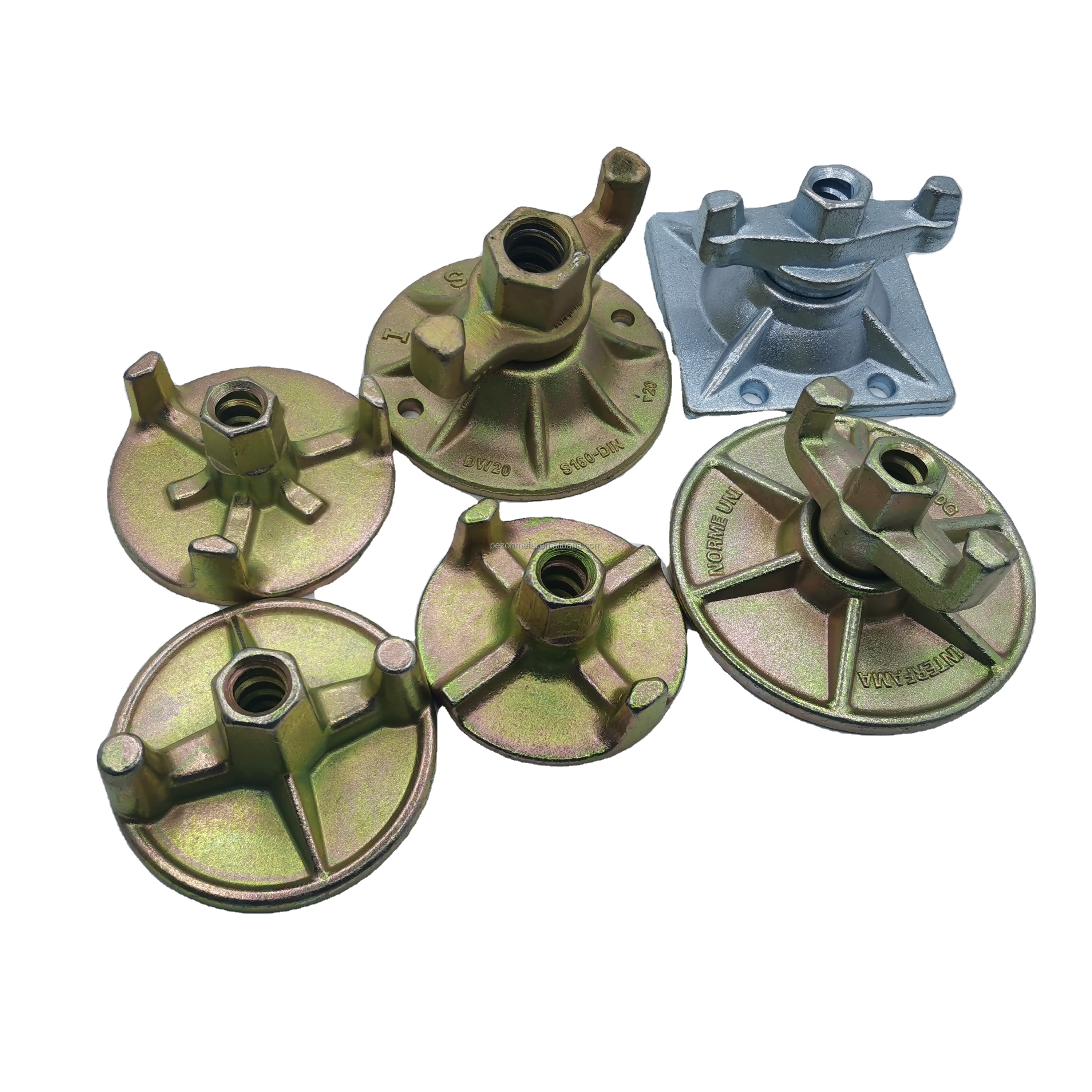 Scaffolding Concrete Construction Building Material Formwork Parts Accessories Connector Thread Round Butterfly Tie Rod Wing Nut