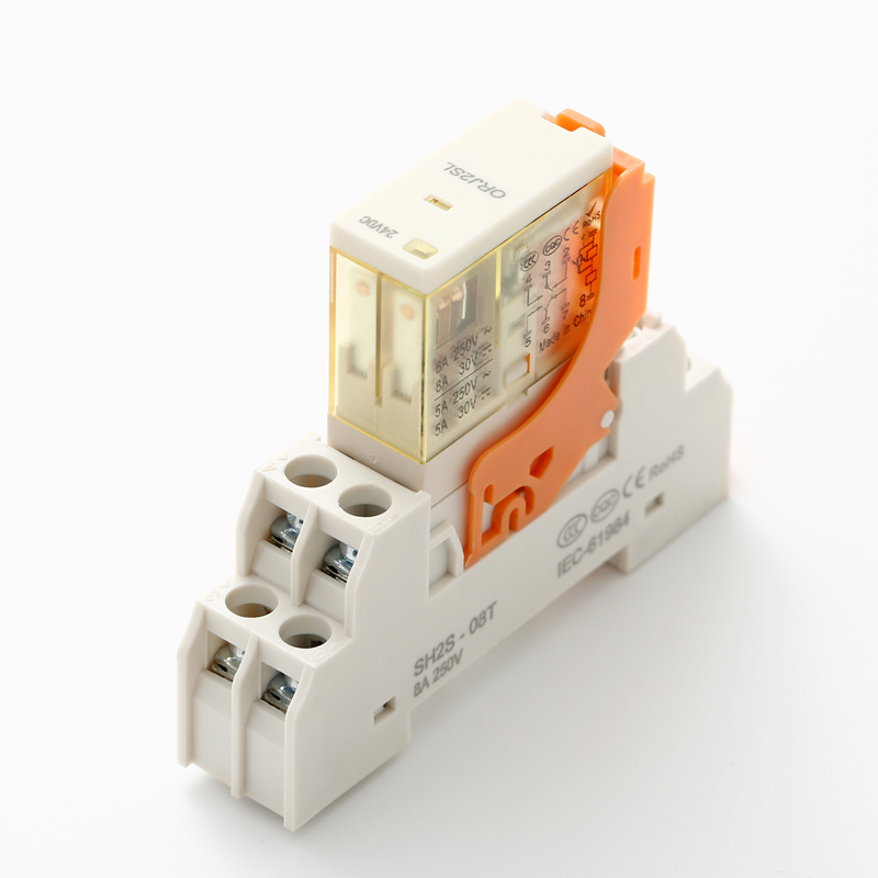 ELEWIND ORJ2SL 2 комплекта, промежуточное реле, маленькое электромагнитное реле мощности 12 а с подсветкой