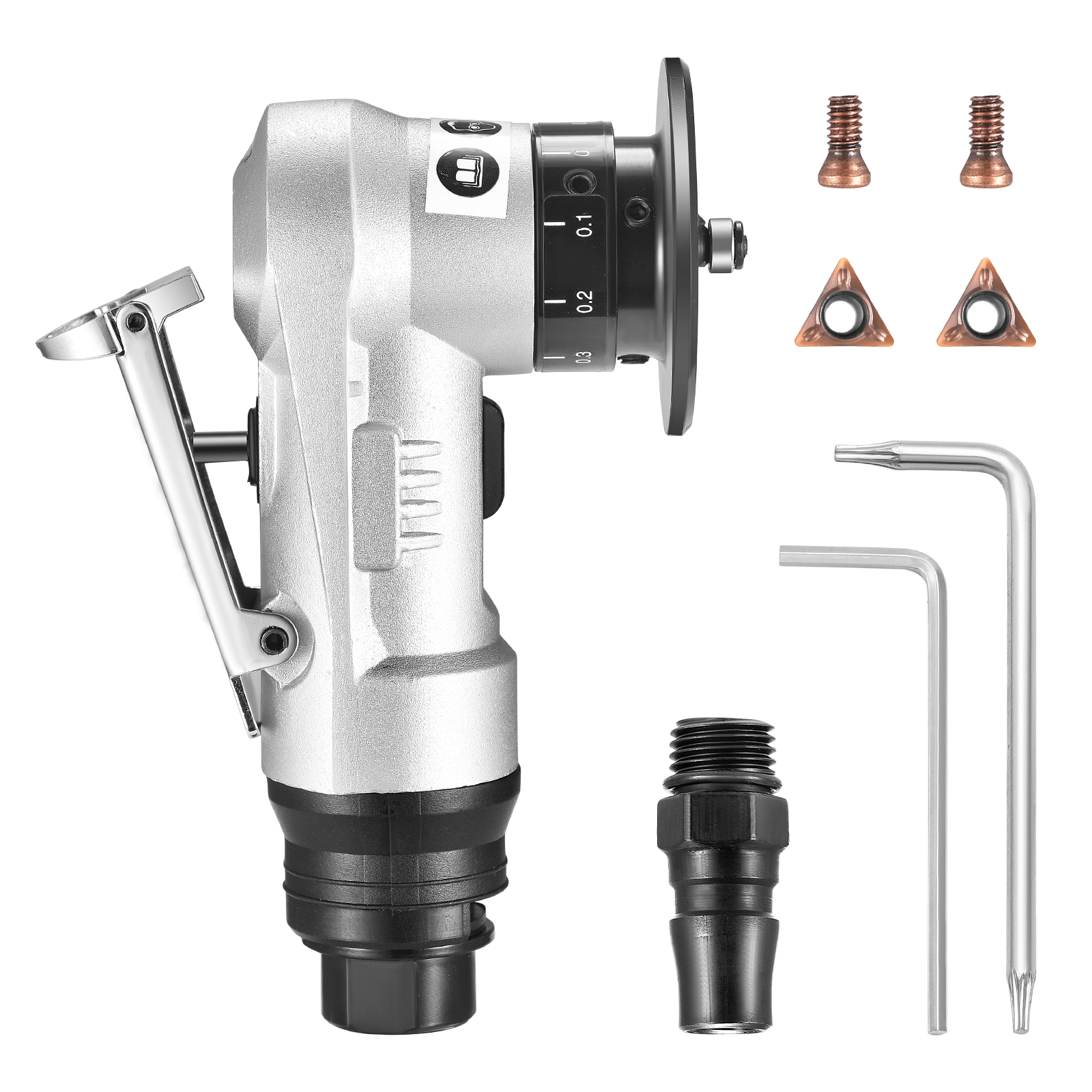Mini pneumatic portable chamfering machine