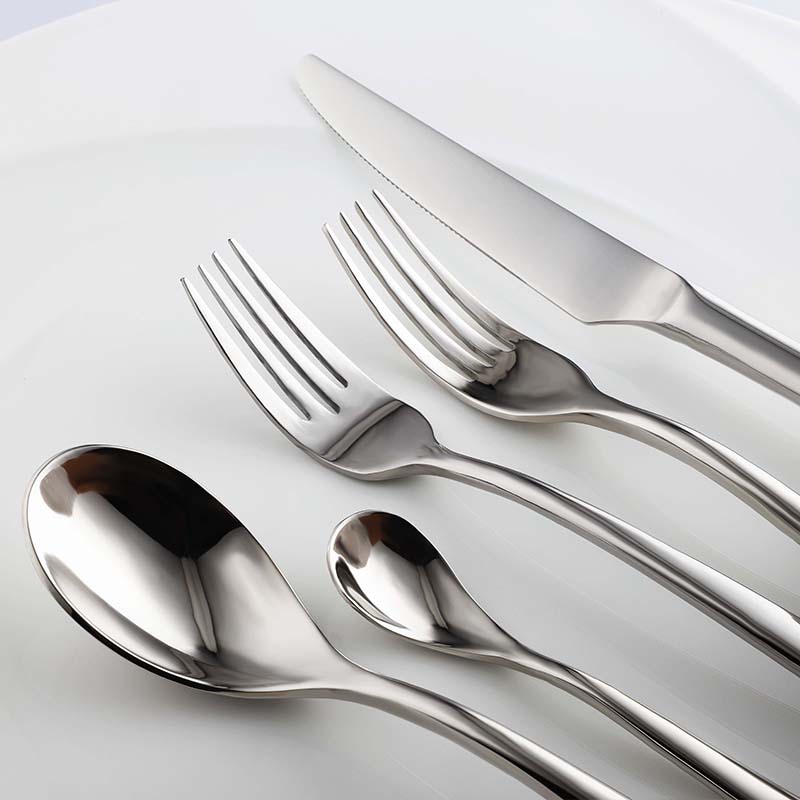 28 Ceramics High Quality Stainless Steel Flatware Set for Hotel Restaurant and Wedding Event