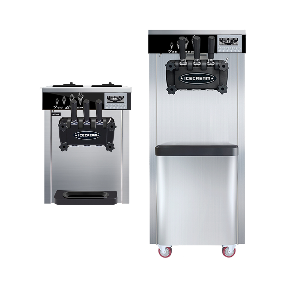 ITOP 1600W Commercial New Design Industrial Chinese Auto Pre-cooling 18-22L/H Clean Summer Soft Ice Cream Machine