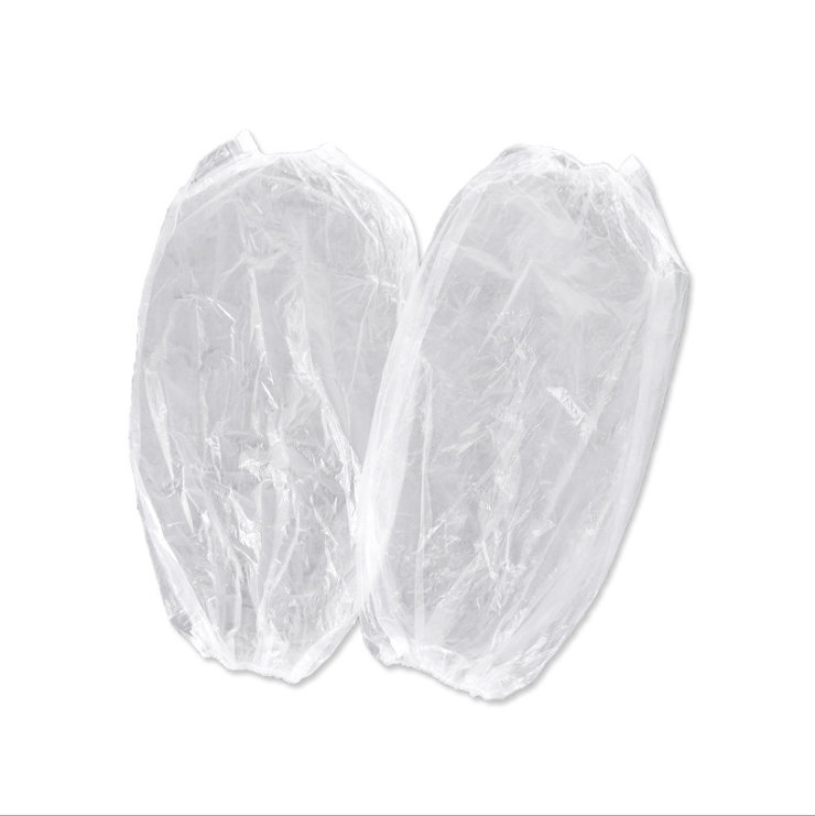 Disposable Pe Over sleeves Waterproof White Blue Sleeve Cover