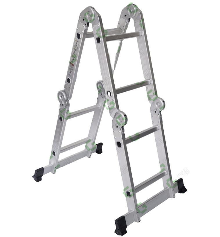 High quality folding telescopic aluminum ladder