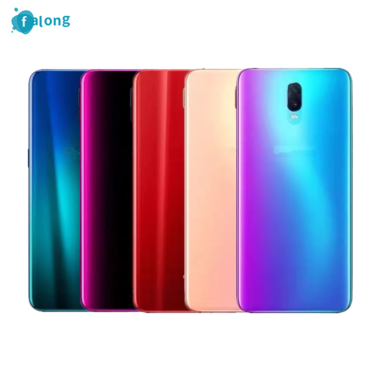 Задняя крышка аккумулятора для OPPO R17 Pro без логотипа, задняя крышка корпуса для Oppo Find X, задняя крышка аккумулятора без логотипа, замена