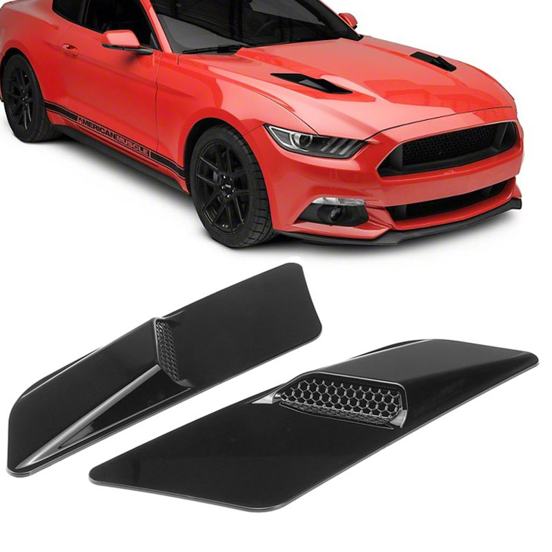 Пара крышек капота, передняя крышка, крышка капота для Ford Mustang, внешние аксессуары для автомобиля