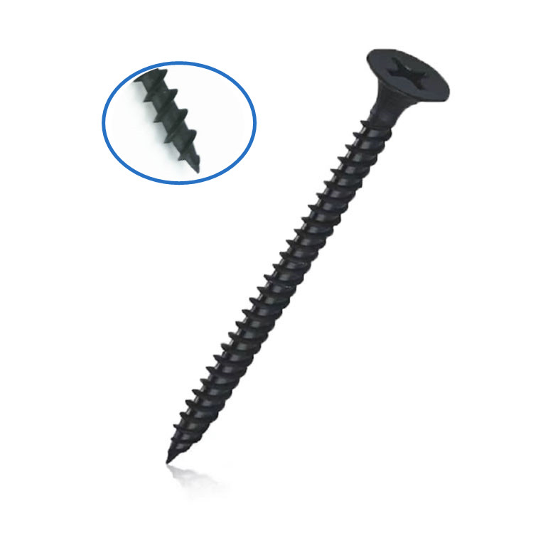 All sizes collate drywall screws 1 1/4 manufacturer black screw drywall