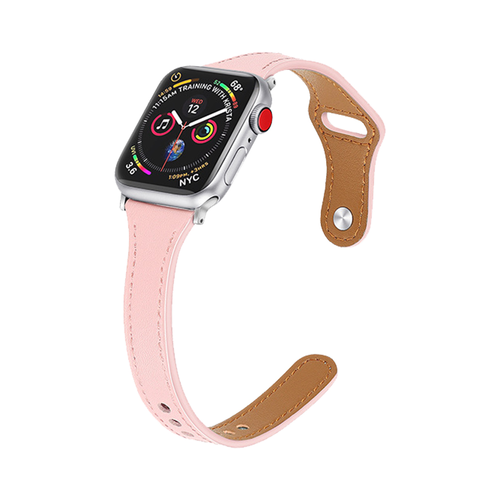 Ремешок из натуральной кожи для Apple Watch Iwatch четыре поколения кожаный термоусадочный автомобильный ремешок для часов