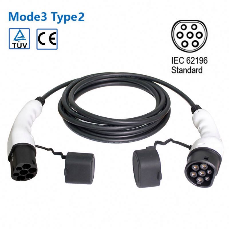 Зарядный кабель FAIRDALE 22 кВт IEC 62196 для электромобилей типа 2 и типа 2, зарядная станция для автомобиля