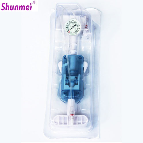 Medical Disposable Indeflator 20ml 30atm Balloon Inflation Device