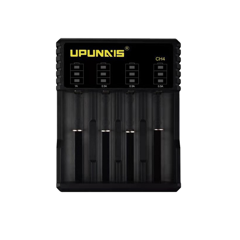 Умное зарядное устройство со светодиодной подсветкой, зарядное устройство USB 5 В, 2 А, зарядное устройство для литиевых батарей с 4 отсеками