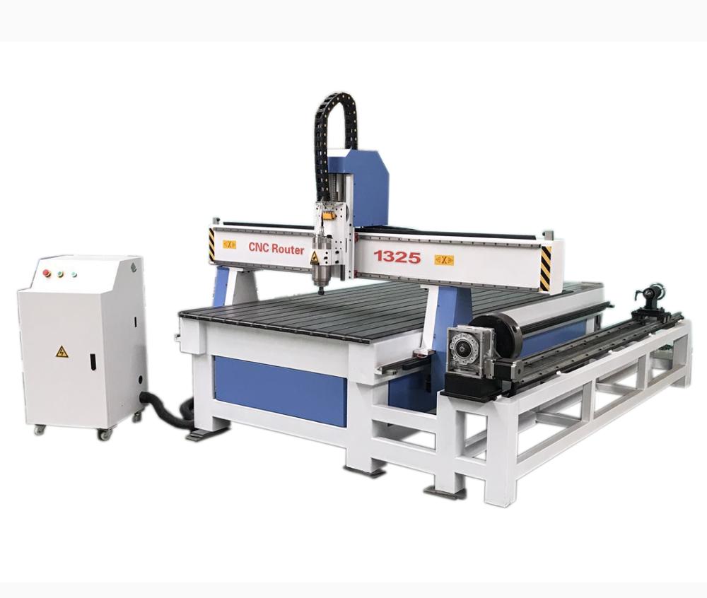 Мебель Китай NC-studio контроллер CNC Wood Router 1325 с вращающейся осью для дерева, МДФ, акрила, печатной платы