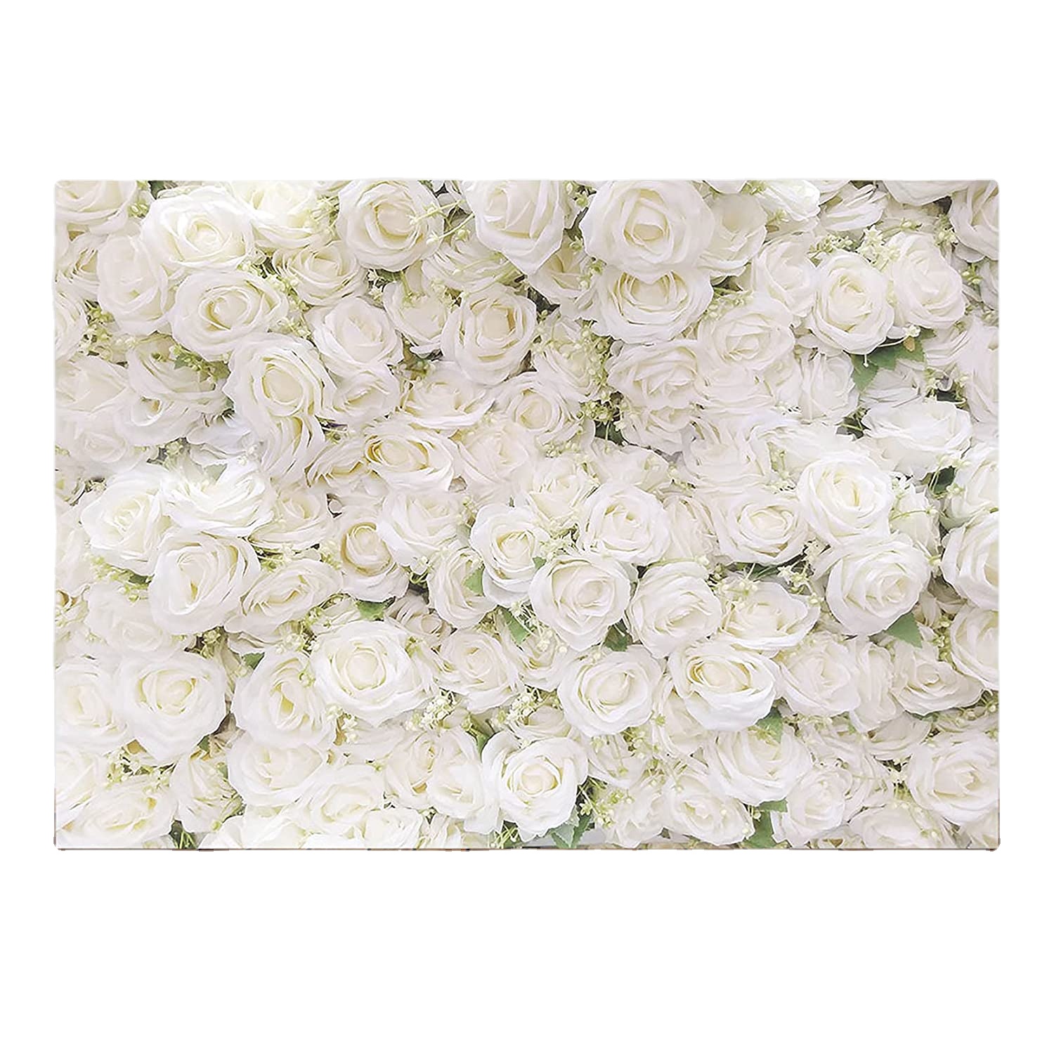 White Floral Mr & Mrs Engagement Decorations Backdrop for Couples Wedding Decorations