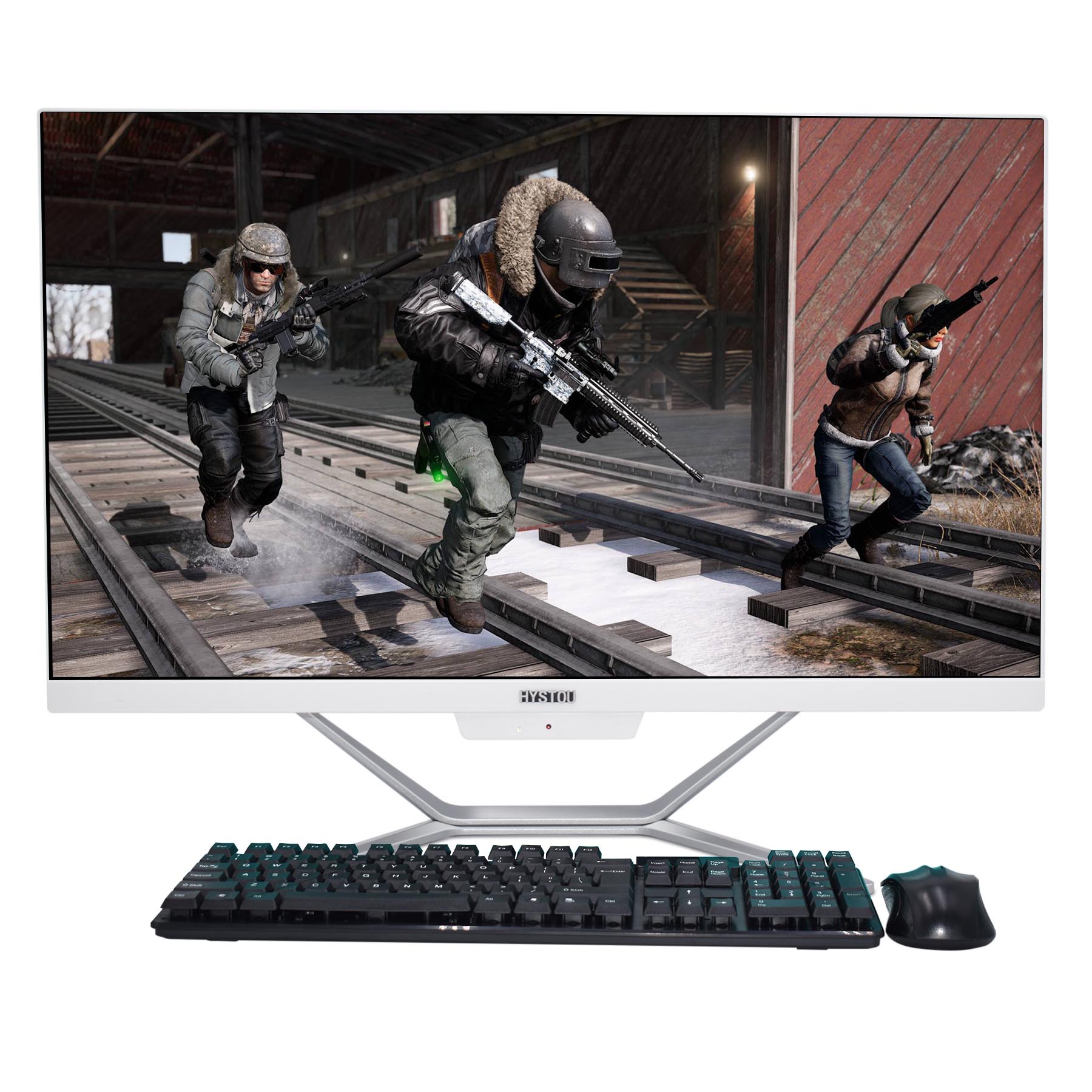 24 дюймов сенсорный экран все в одном ПК i7 9700F GTX 1050 TI игровая графика карта настольный компьютер из серии все-в-одном