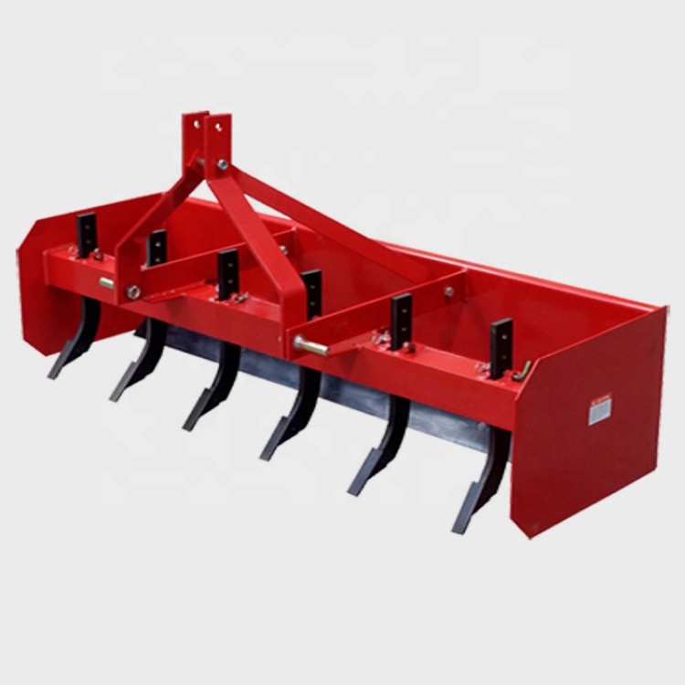 Сельскохозяйственная машина land leveller 3 точки сцепка задняя коробка скребок для 30-80hp трактора