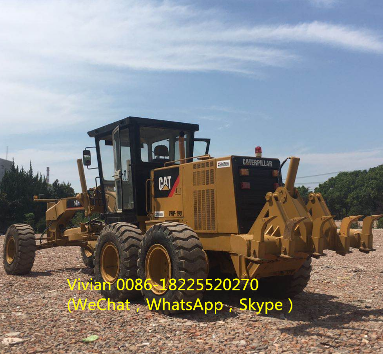 Grader CAT second hand 14G 14H Motor grader road machinery for sale