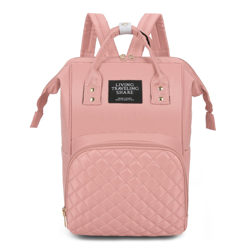 Fashion Portable Backpack Custom Mommy Bag Stylish Nappy Bag Large Capacity Diaper Bag