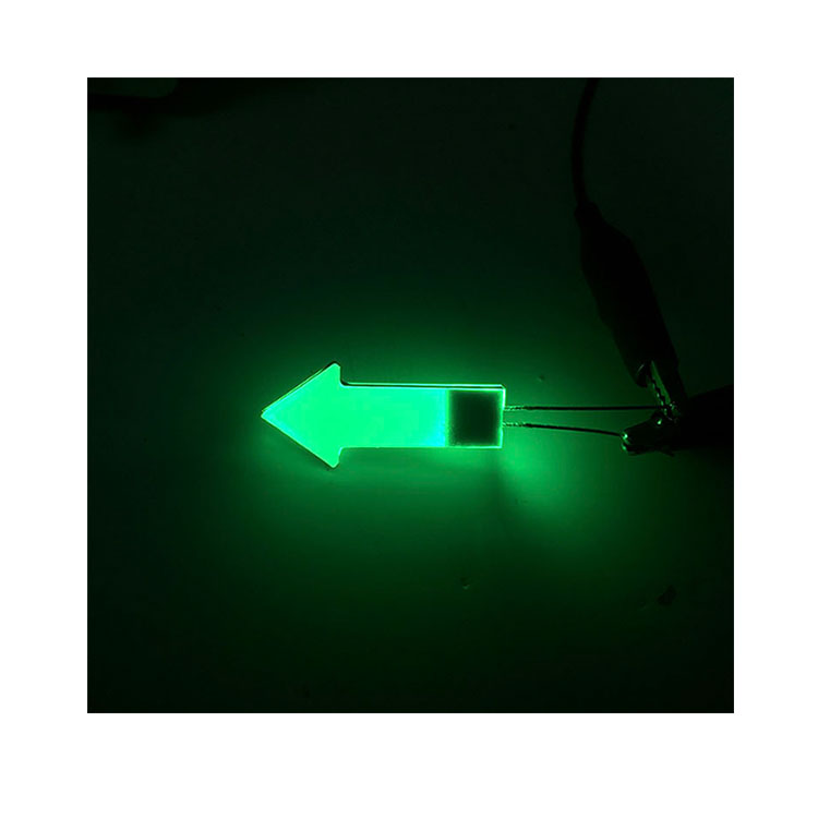 Пользовательский зеленый RGB-Цвет светодиодный логотип с подсветкой для повседневного Домашнего производства