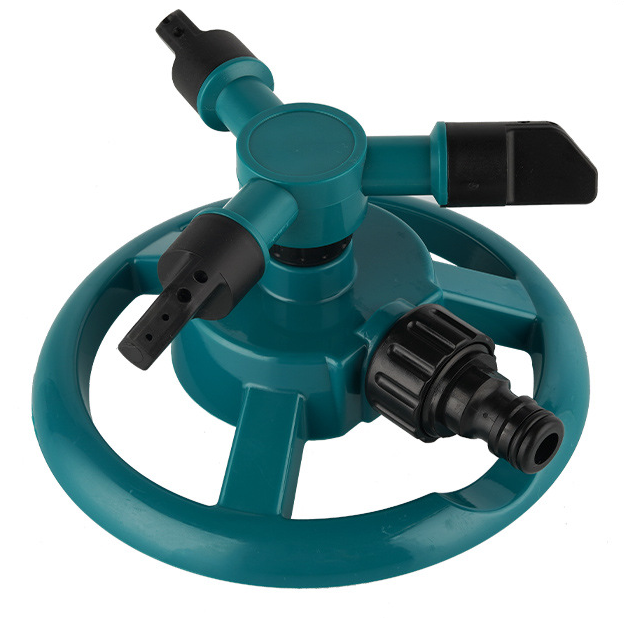 Adjustable lawn water-saving irrigation tool 360-degree rotating lawn sprinkler