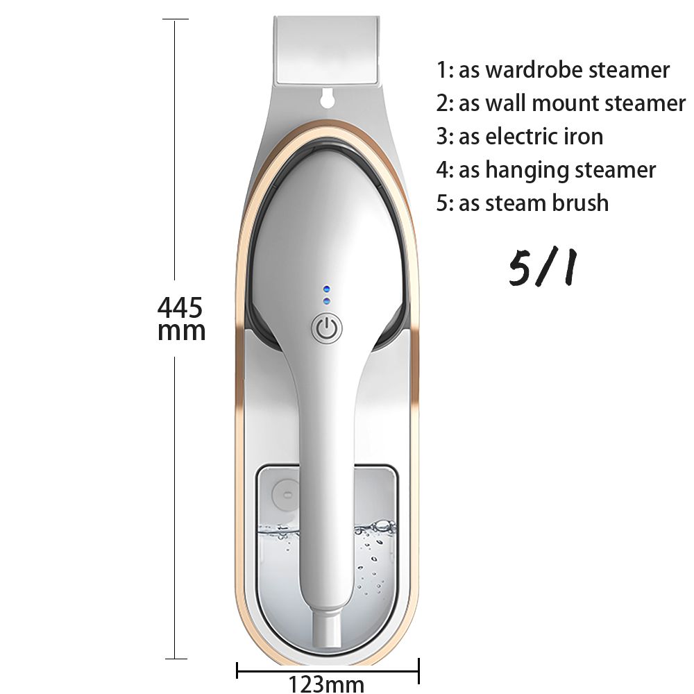 Hot Sale Professional Portable Garment Steamer Hand Held Home Travel Using Steam Iron