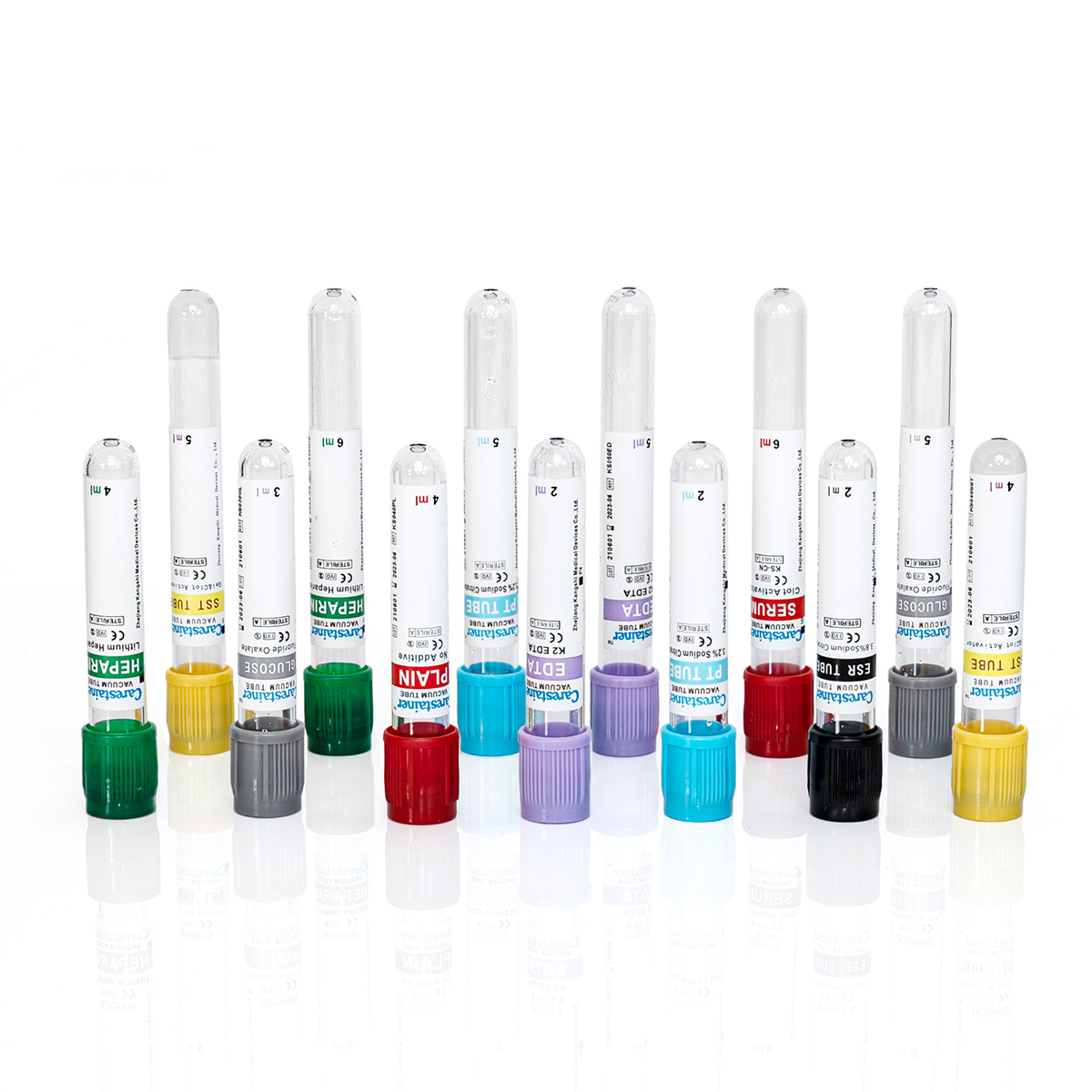 KS Medical Factory PET Glass EDTA K3 Collect Blood Collection Tube