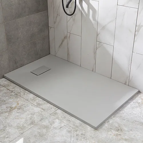 High quality best sell stone resin shower base for sale Roll-in most popular shower tray SMC