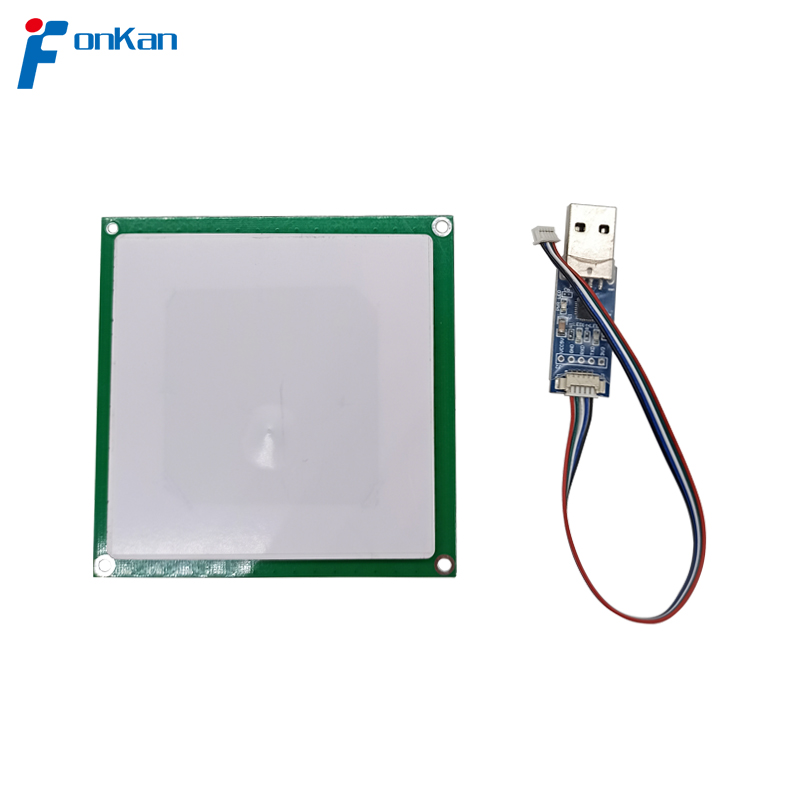 FONKAN 860-960 МГц 3,5 м UHF RFID интегрированный модуль с 5dbi керамической антенной для Raspberry Pi TTL232 Интерфейс Бесплатный SDK