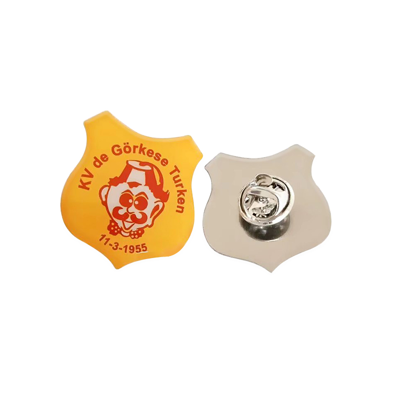 Free Sample design simple creative Manufacture Custom Personalized Logo star heart cute hard enamel lapel pin