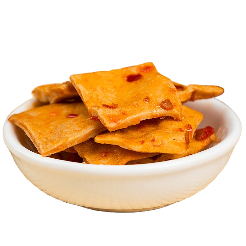 Халяльные закуски, закуски для пива, пикантный аромат, маринованный сушеный дофу