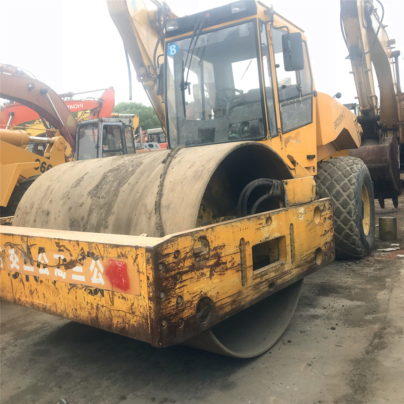 Used secondhand Bomag Roader Roller BW219DH-3, BW217D BW203 BW226DH-4 For sale with good performance and good condition