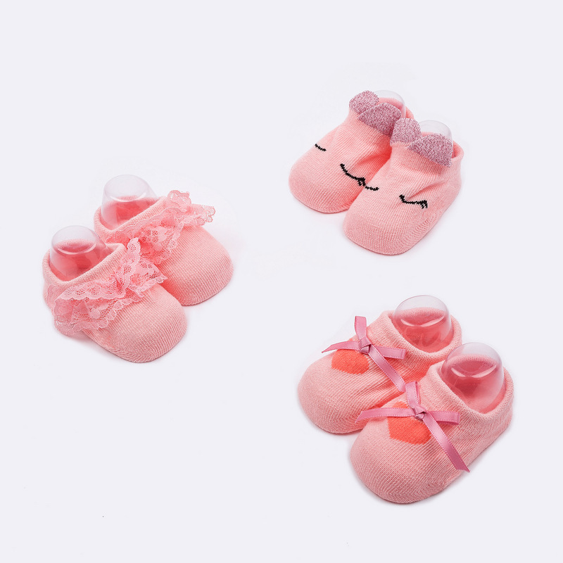 wholesale fashion solid color ankle fancy baby cotton socks