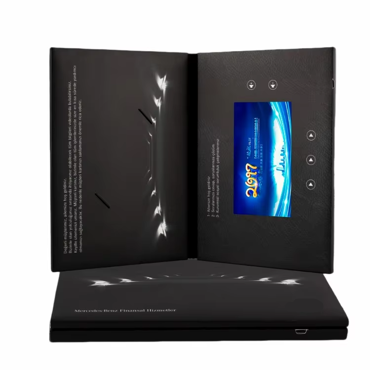 Personalization Customization Blank Greeting Card Brochure Box Folder Motion Video Book