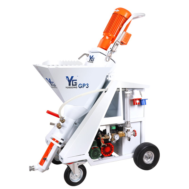 220V/240V/380V/400V Industrial Spray Painting Cement Plastering Machines For Wall Mixing Mortar Pumps Plastering Station 220