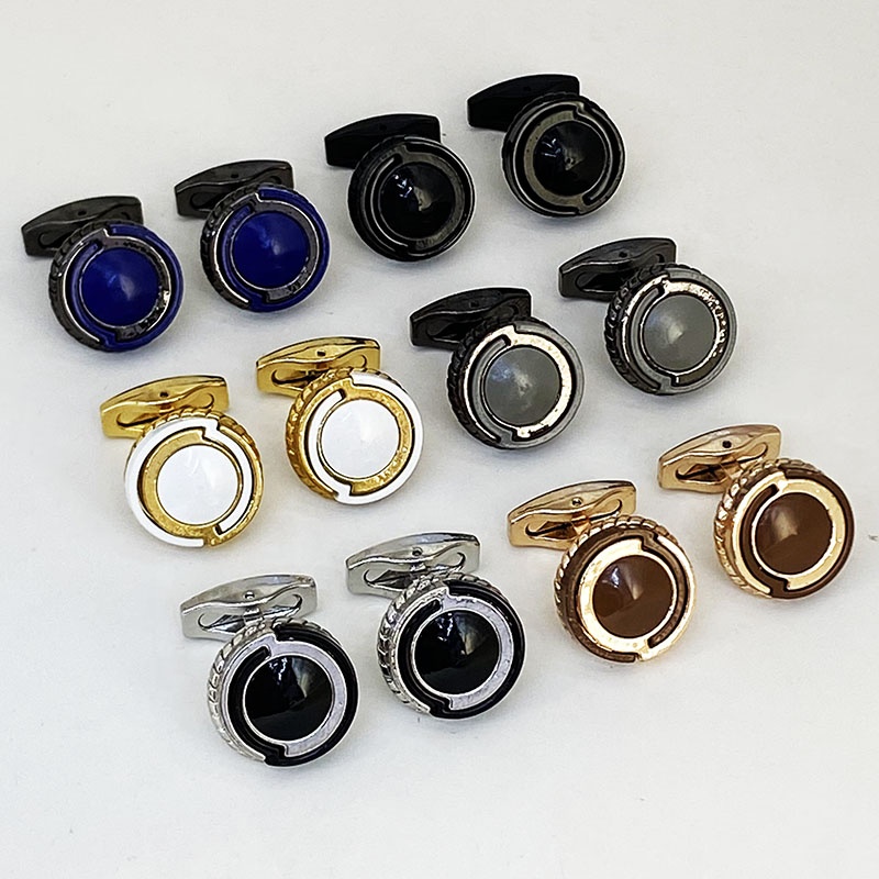 Wholesale High Quality Business Wedding Cufflinks for Men Unique Tuxedo Cuff Links