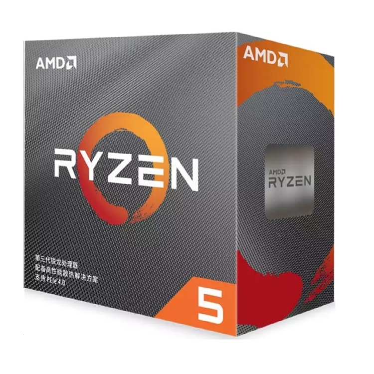 AMD Ryzen5 3600 процессор 6Nuclear12Thread 3,6 ГГц AMD boxedcpua теплоотвод с поддержкой motherboardX470 \ X570 \ B450
