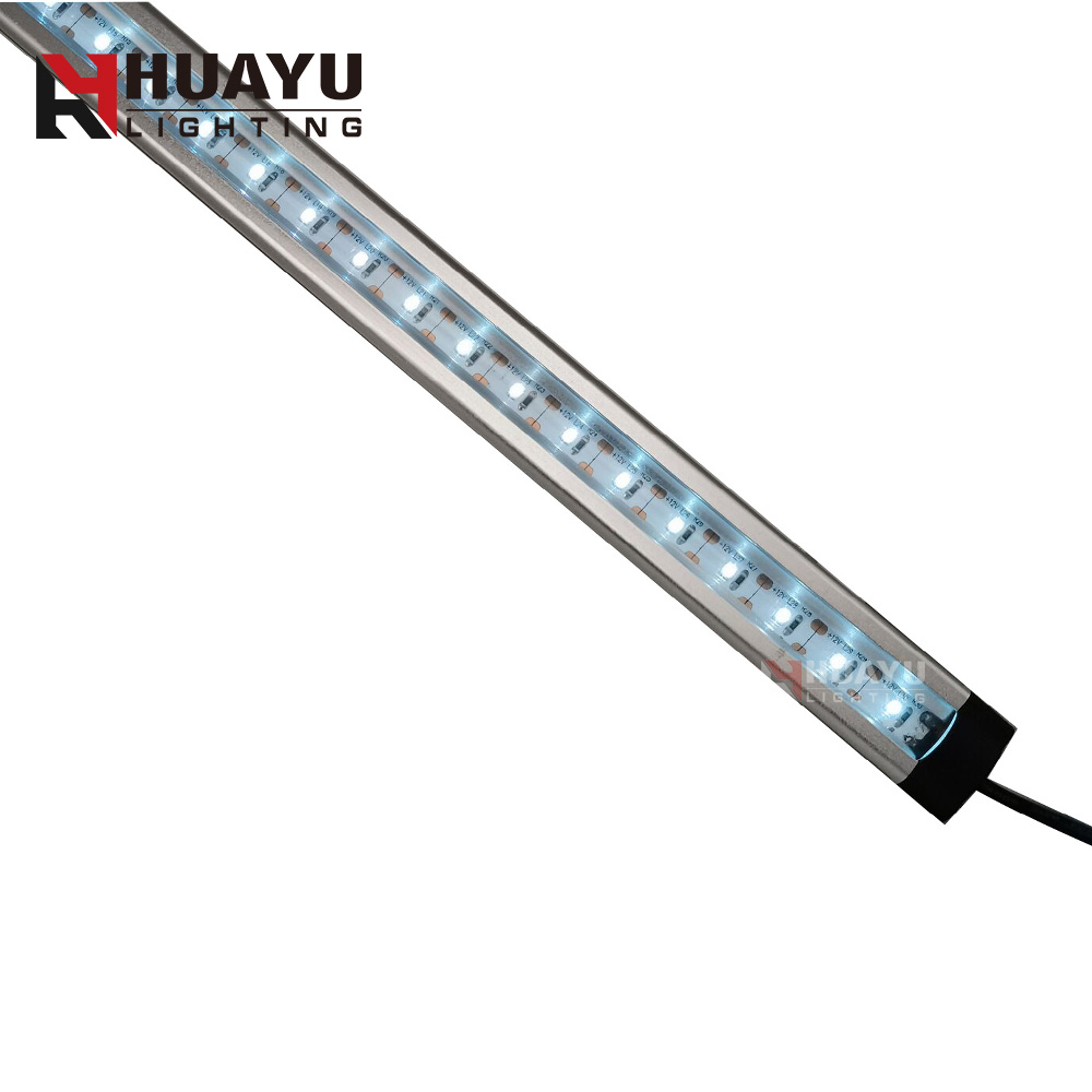 SMD3535 ультрафиолетового 12V 270-280nm 365nm 395nm ультрафиолетовых лучей UVA UVC светодиодные полосы лампы дневного света с алюминиевый профиль для шкафа