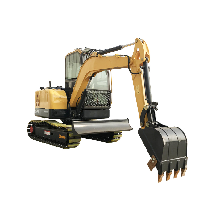 HUAYA 2021New 0.8 1 1.5 t mini digger crawler sale high quality machine excavator with hydraulic