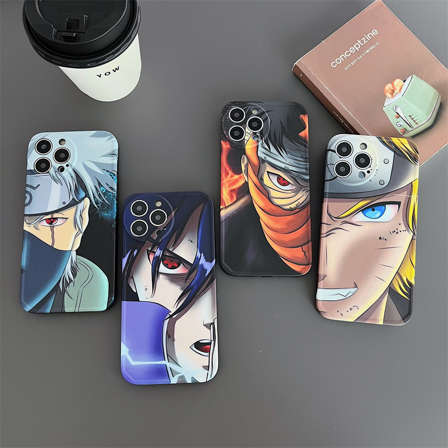 Jmax 2022 новый милый аниме Uchiha Sasuke мягкий IMD силиконовый чехол для мобильного телефона для Iphone X XS XR 11 12 13 14 Pro Max