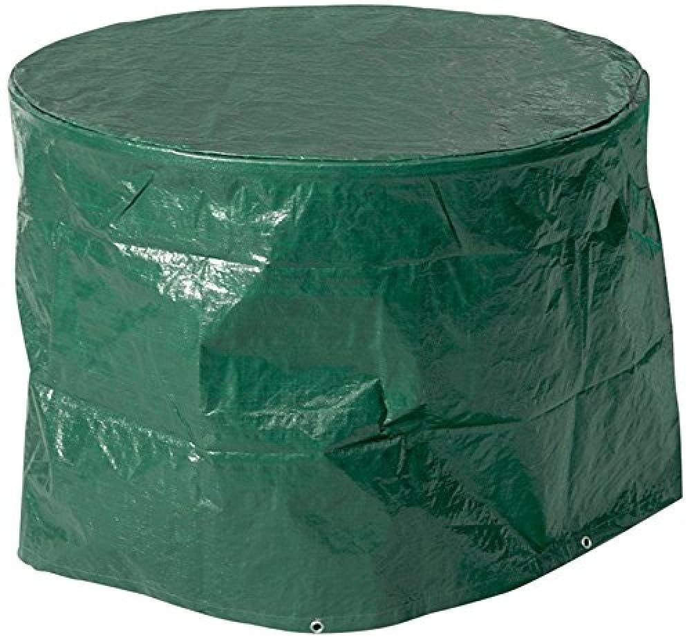 Outdoor Rattan Furniture Round Patio Table Cover Waterproof Garden Furniture Set Covers Circular for Patio Table cover