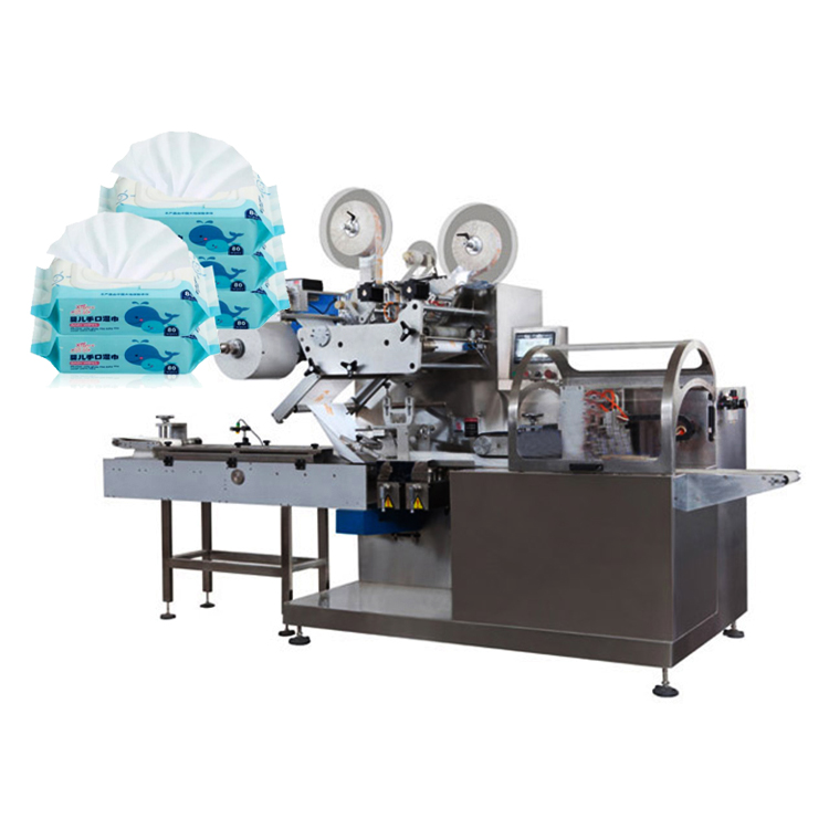 Automatic Wet Tissue Packing Machine Vertical Wet Tissue Automatic Packaging Machine
