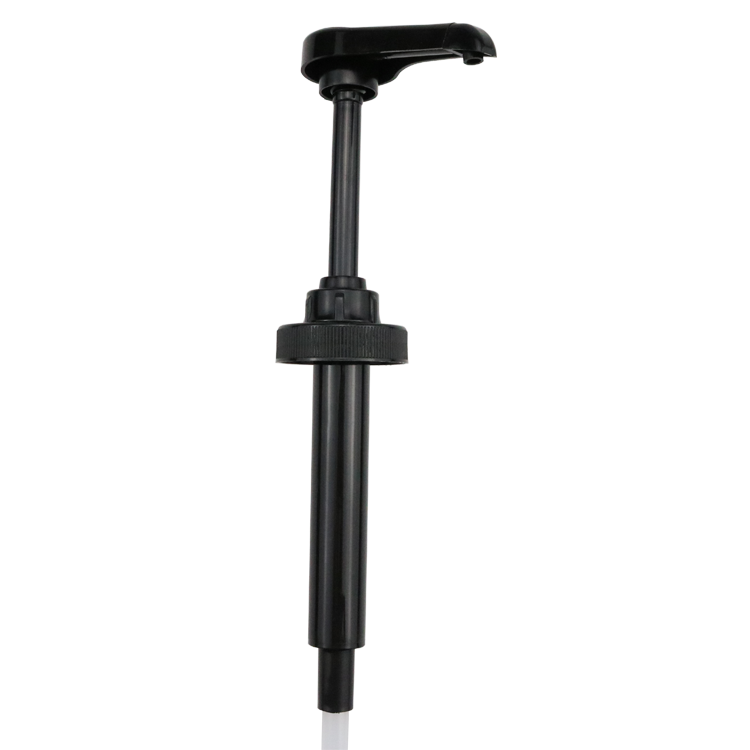 38/400 38/410 PP Plastic Hand Syrup Gallon Pump Big Dosage Black Honey Dispenser Pump Lids