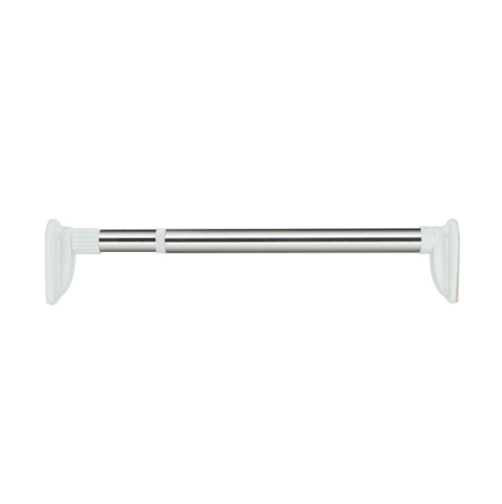 Punch Free Adjustable Stainless Steel Extendable Telescopic Tension Wardrobe Clothes Towels Shower Curtains Track Poles Rods