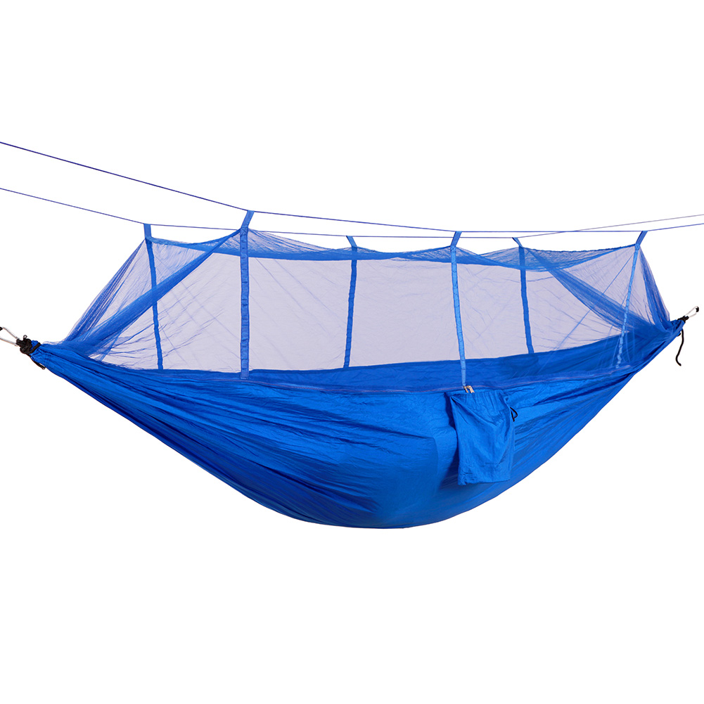 Factory Direct Outdoor Super Light Nylon Hammock Air Tent Camping Mosquito Net Hammocks for 2 People