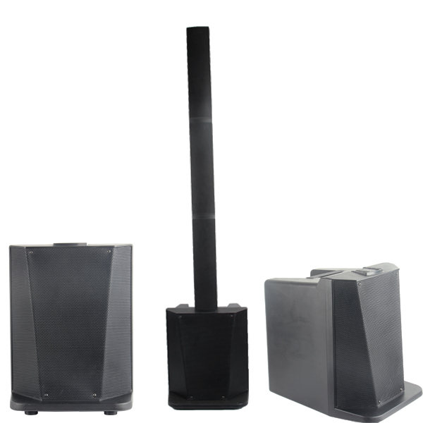 Динамик активный pa с bluetooth, mp3-плеером, usb-входом, беспроводной микрофон, сабвуфер, стереоколонка pa, акустическая система