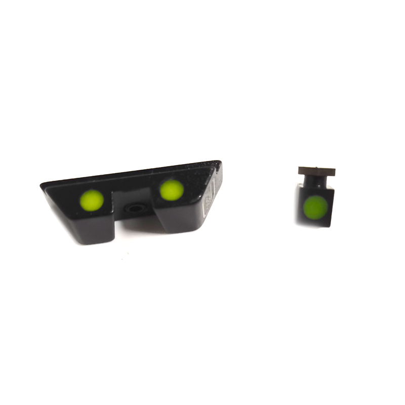 Hunting Tactical Pistol 17  19 Glow Green Blue Dot Handgun Front Rear Sight Set Night Sights