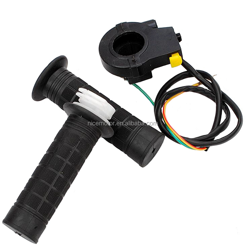 Throttle Housing Handle Grip+ Kill Switch 80-150cc Motorised Motorized Bicycle Dirt PIT Bike ATV motorcycle scooter autocycle