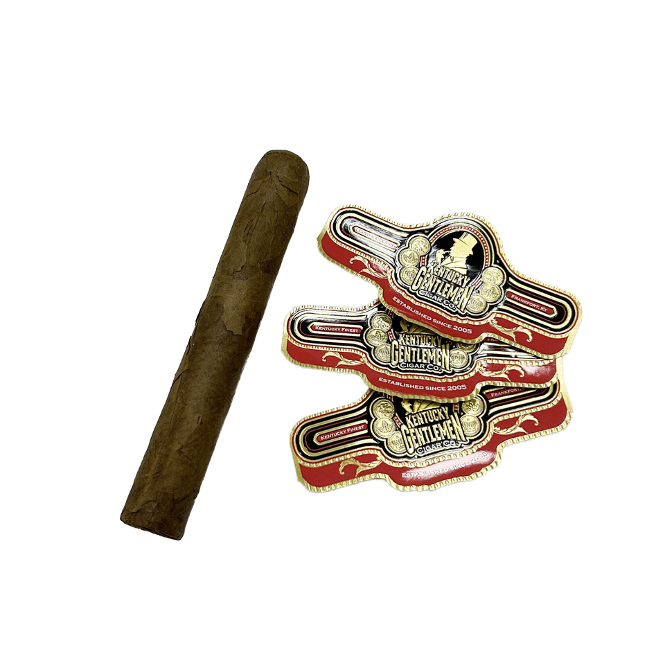 Good Quality Eco-friendly Waterproof Personalized cigar Label Printing Cigar Band Labels