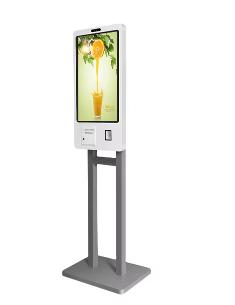 24'' Capacitive Touch Screen Bill Payment Kiosk with 80mm Built-In Printer and 2D Scanner For Win/ Andr Provide SDK Function