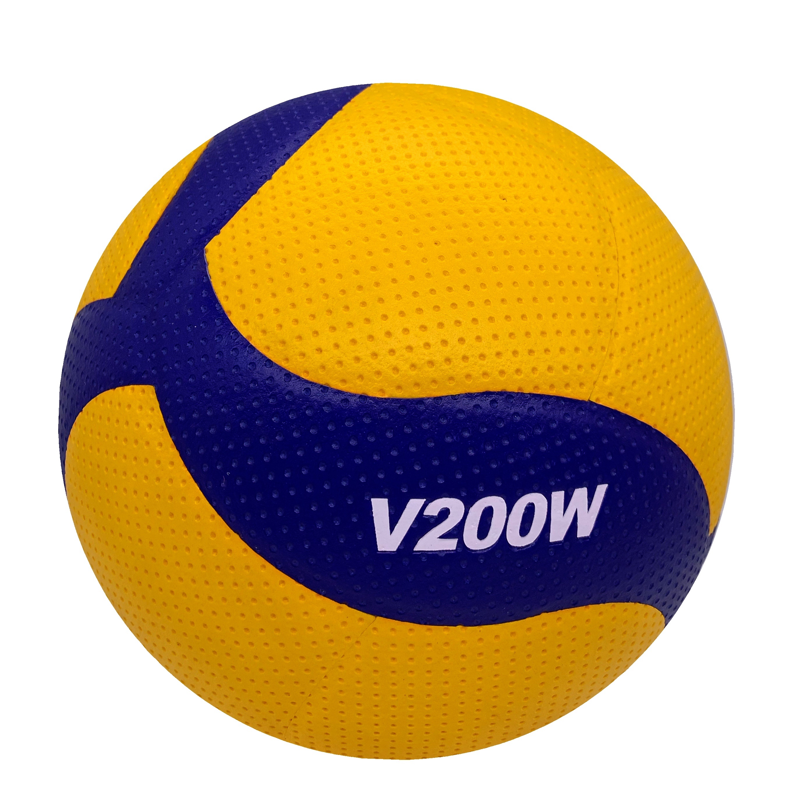 Factory custom white yellow blue colorful print logo size 5 volleyball for training
