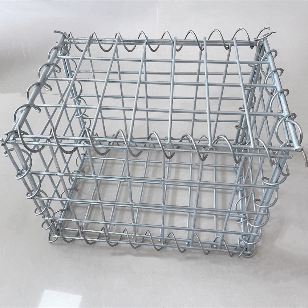 Wholesale 2*1*1m Standard Gabion Basket Sizes Factory Direct Sale Welded Gabion Box Retaining Wall